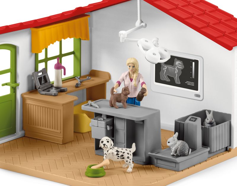 Schleich-Clinica-Veterinaria-con-Animali