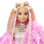 Barbie-Extra-Doll--3-in-Pink-Coat-with-Pet-Unicorn-Pig