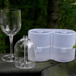 Bicchieri da Vino Portatili in Plastica