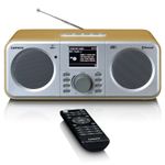 Lenco Radio Internet stereo Lenco DIR-141WD con DAB FM in legno