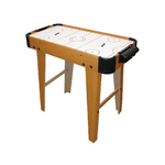 Tavolo Air Hockey con Ventola 12 V Batteria 2 Dischi Table come Mini Biliardino