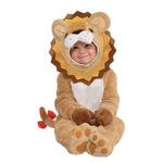 Amscan Costume di Carnevale Felpato Leoncino 0-3 Anni -  6-12 mesi