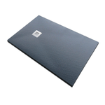 Piatto Doccia Solidstone Pietra Mineral Marmo Grafite H2.8cm - 80x90