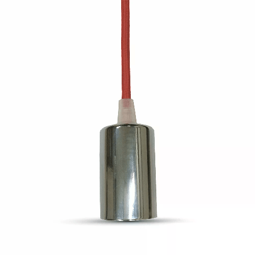 V-TAC-VT-7338-illuminazione-da-soffitto-Cromo-Rosso-E27
