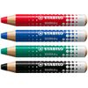 Stabilo-MARKdry-Pennarello-per-lavagna---Mina-XXL-da-10-mm---Legno-certificato-100--CFRP---Colore-blu