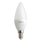 Trade Shop Traesio-lampadina Led Oliva Opaco Attacco E14 3 Watt Luce Calda 3000k Alta Qualità 00494 -