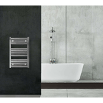 Termoarredo Scaldasalviette Bagno cm 80x50 - Cromato