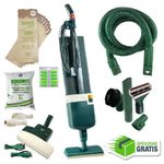 Aspirapolvere vorwerk folletto vk120 rigenerato kit accessori completo e battitappeto