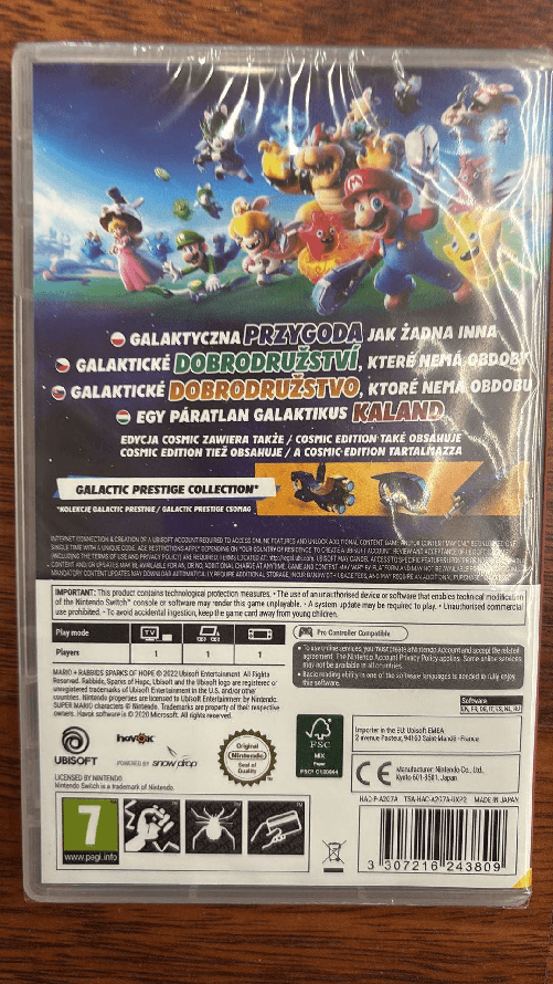 MARIO---RABBIDS-SPARKS-OF-HOPE-COSMIC-EDITION-SWITCH-PL-CZ-SL-HU