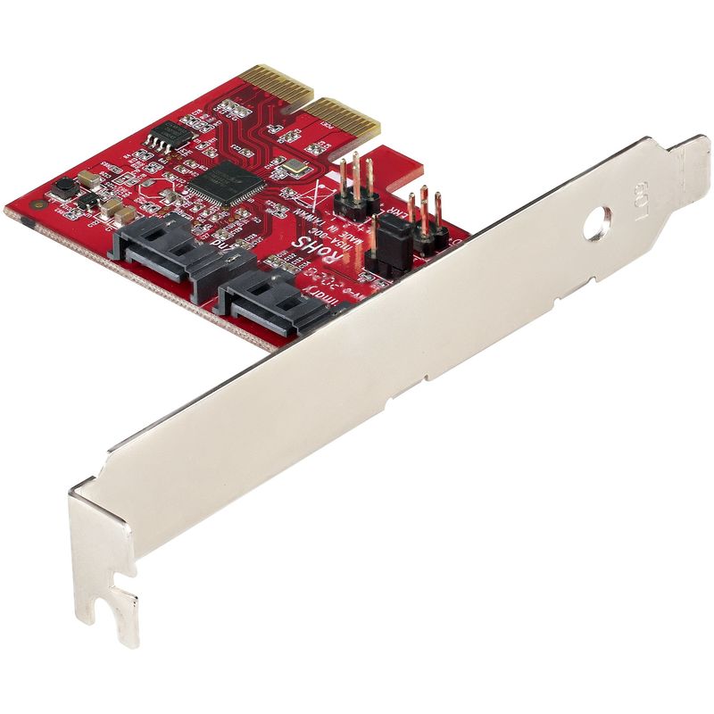 StarTech.com-Scheda-PCIe-SATA---Scheda-di-Espansione-PCIe-SATA-2-Porte-6Gbps---Profilo-Alto-Basso---Controller-RAID-SATA-ASM1062R---Adattatore-PCI-Express--SATA