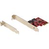 StarTech.com-Scheda-PCIe-SATA---Scheda-di-Espansione-PCIe-SATA-2-Porte-6Gbps---Profilo-Alto-Basso---Controller-RAID-SATA-ASM1062R---Adattatore-PCI-Express--SATA