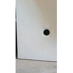 Piatto Doccia Solidstone Pietra Mineral Marmo Bianco H2.8cm - 80x100