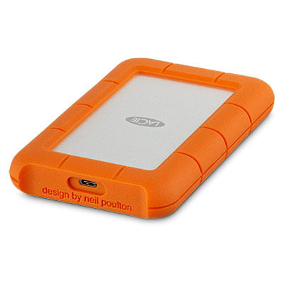 LaCie-Rugged-USB-C-disco-rigido-esterno-1-TB-Arancione-Argento