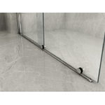 Parete Doccia Walk-In Scorrevole Trasparente 8mm H195cm - 180 cm