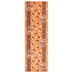 Tappeto Lungo in BCF Terracotta 80x250 cm