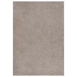 Tappeto Shaggy a Pelo Alto Beige 160x230 cm