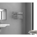 Radiatore Scaldasalviette Cromato Design Moderno - 70x40