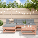 vidaXL Set Divani Giardino 5 pz con Cuscini Legno Massello di Douglas