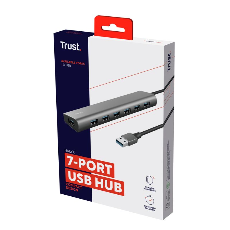 Trust-Halyx-USB-3.2-Gen-1--3.1-Gen-1--Type-A-5000-Mbit-s-Argento