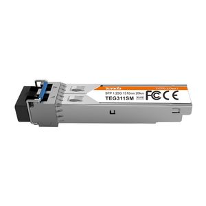 Tenda TEG311SM modulo del ricetrasmettitore di rete Fibra ottica 1250 Mbit/s SFP 1310 nm