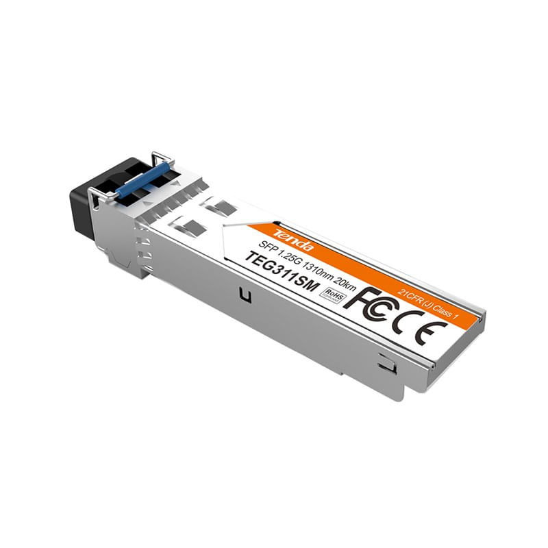 Tenda-TEG311SM-modulo-del-ricetrasmettitore-di-rete-Fibra-ottica-1250-Mbit-s-SFP-1310-nm