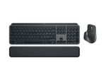 Logitech-MX-Keys-S-Combo---Tastiera-e-Mouse-Wireless-con-Palm-Rest-illuminazione-personalizzabile-Scorrimento-veloce-Bluetooth-USB-C-Windows-Linux-Chrome-Mac-Disposizione-Italiano-QWERTY-Grigio