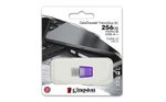 Kingston-Technology-DataTraveler-microDuo-3C-unita-flash-USB-256-GB-USB-Type-A---USB-Type-C-3.2-Gen-1--3.1-Gen-1--Stainless-steel-Viola