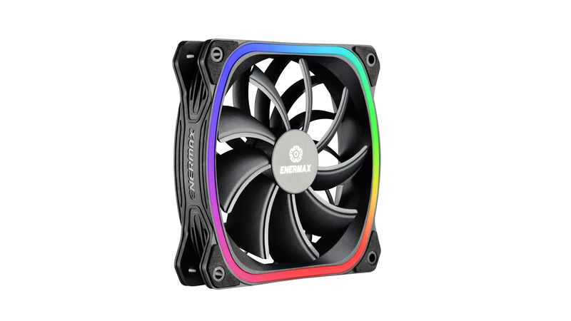 Enermax-SquA-RGB-Case-per-computer-Ventilatore-12-cm-Nero