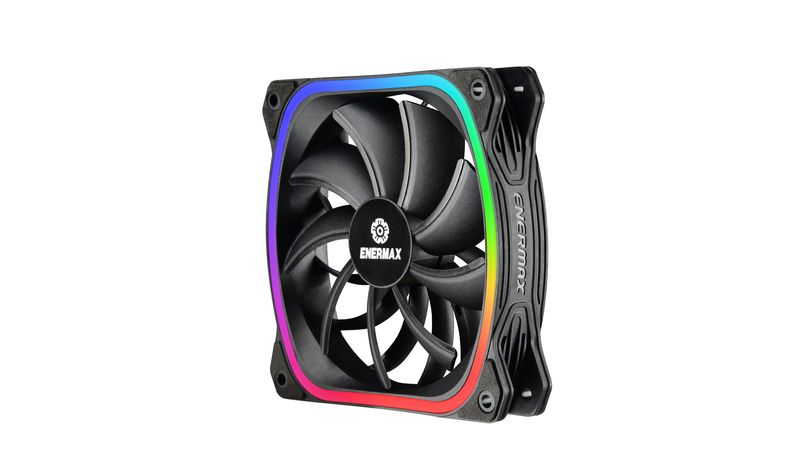 Enermax-SquA-RGB-Case-per-computer-Ventilatore-12-cm-Nero