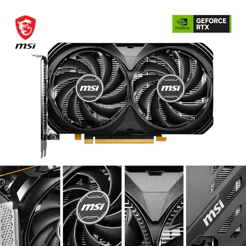 MSI-GeForce-RTX-4060-VENTUS-2X-BLACK-8G-OC---Scheda-Video-Gaming