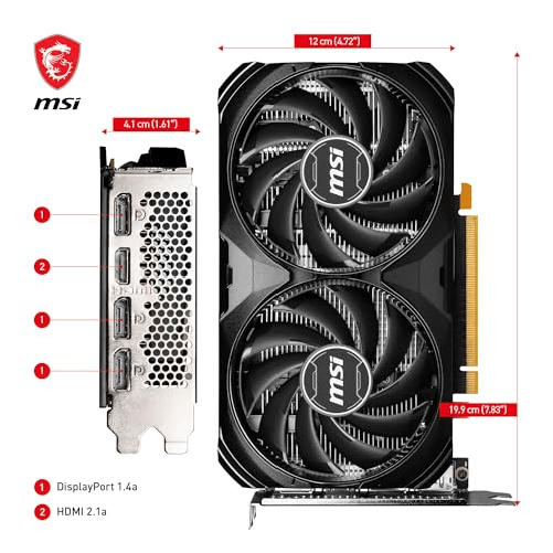 MSI-GeForce-RTX-4060-VENTUS-2X-BLACK-8G-OC---Scheda-Video-Gaming