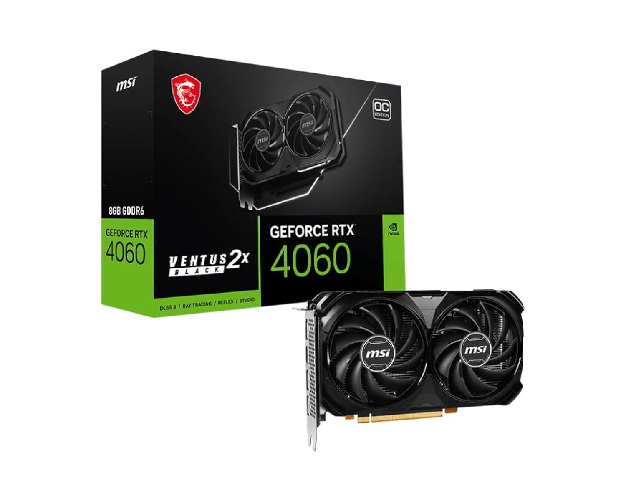 MSI-GeForce-RTX-4060-VENTUS-2X-BLACK-8G-OC---Scheda-Video-Gaming