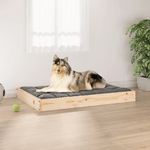 vidaXL Cuccia per Cani 91,5x64x9 cm in Legno Massello di Pino
