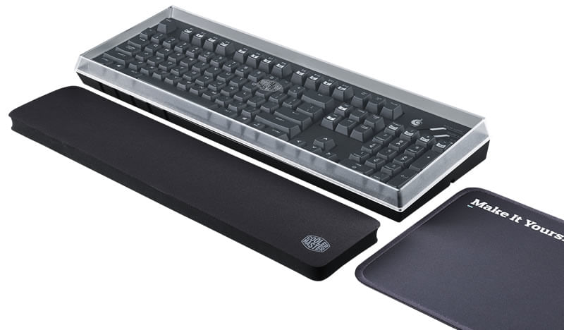 Cooler-Master-MasterAccessory-Wrist-Rest-poggiapolso-Stirene-Butadiene--SBR--Nero