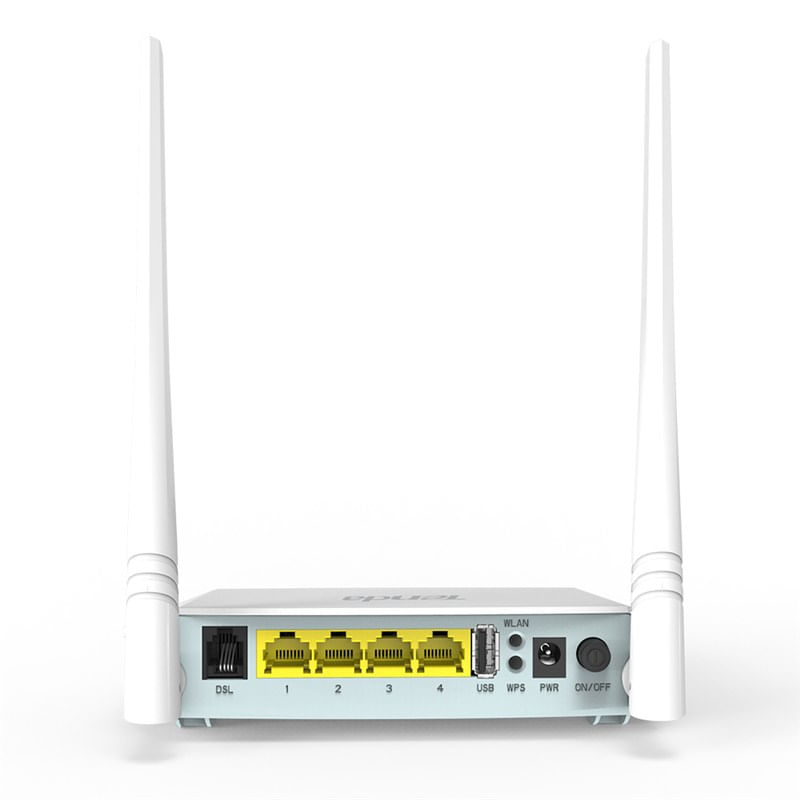 Tenda-D301v2-router-wireless-Fast-Ethernet-Banda-singola--2.4-GHz--Bianco