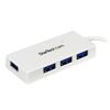 StarTech.com-Hub-portatile-mini-USB-3.0-SuperSpeed-a-4-porte---Perno-e-concentratore-per-Ultrabook-USB-3.0-con-cavo-integrato---Bianco