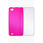 NGM-Mobile BUMPER-PR/PACK1 custodia per cellulare Cover Rosa, Trasparente