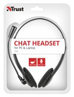 Trust-ZIVA-CHAT-HEADSET-Auricolare-Cablato-A-Padiglione-Musica-e-Chiamate-Nero