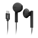 SBS-Studio-Mix-65c-Cuffie-Cablato-In-ear-Musica-e-Chiamate-USB-tipo-C-Nero