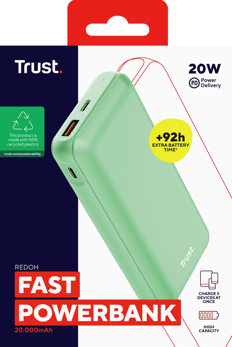 Trust-Redoh-Ioni-di-Litio-20000-mAh-Verde