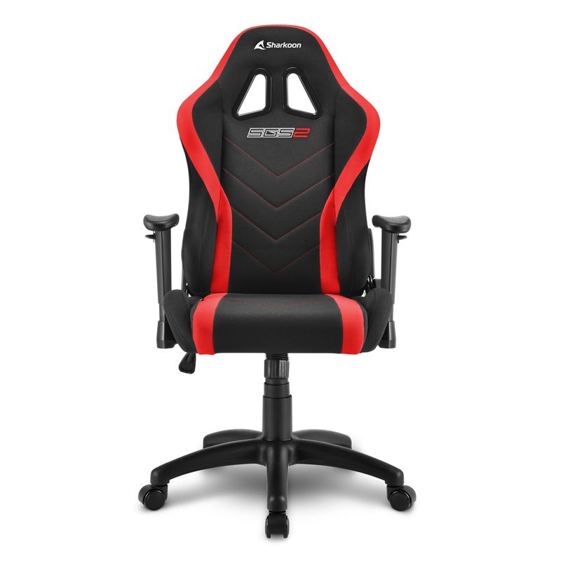 Sharkoon-Skiller-SGS2-Jr.-Sedia-per-gaming-universale-Seduta-imbottita-Nero-Rosso