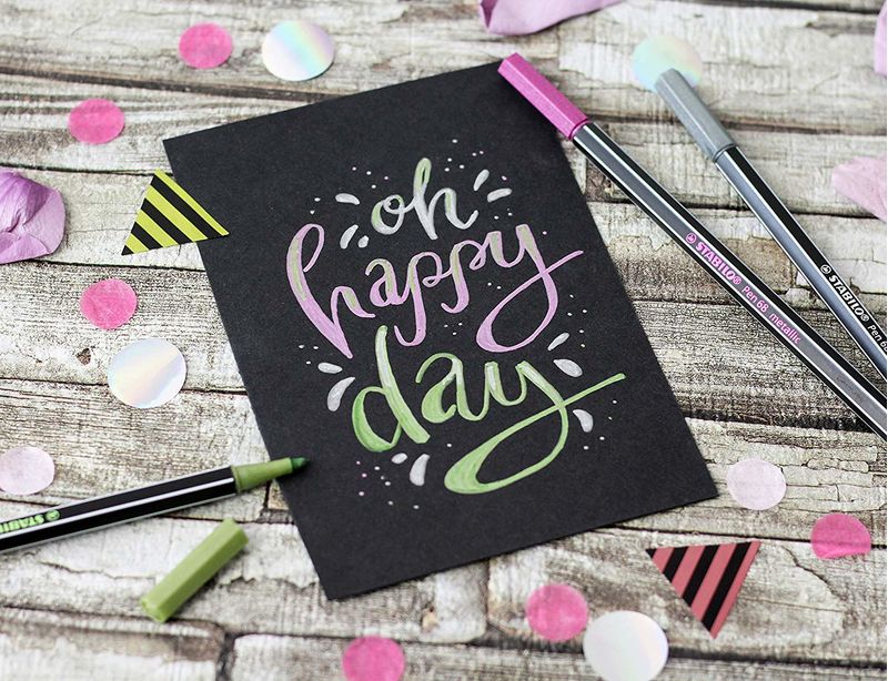 STABILO-Pen-68-metallic-marcatore-Medio-Verde-1-pz
