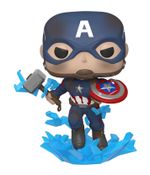 FUNKO-POP-Marvel--Endgame--Capt-A-w-Broken-Shield---Mjolnir