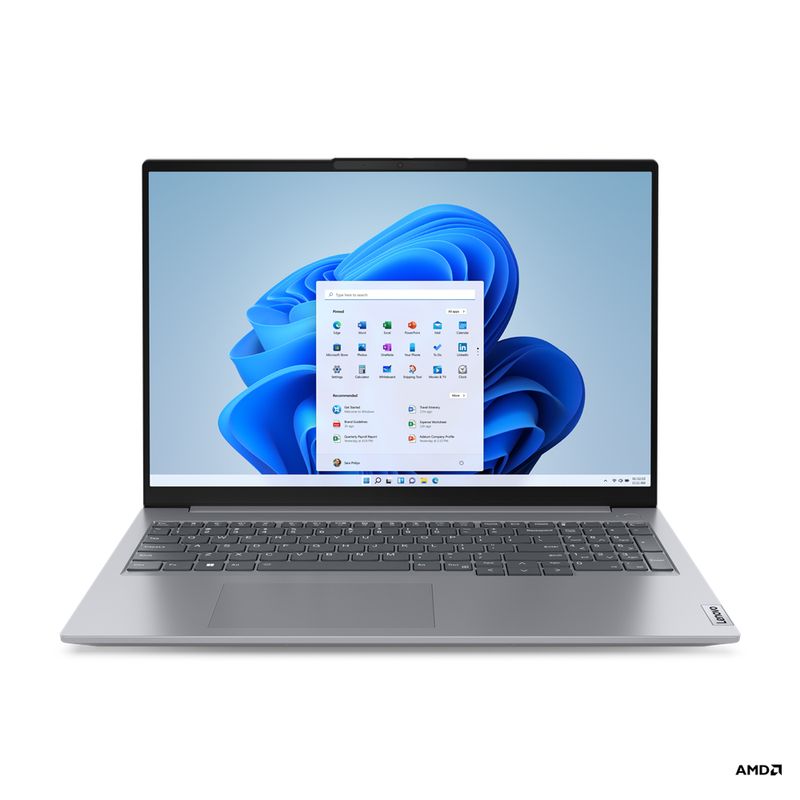 Lenovo-ThinkBook-16-Computer-portatile-406-cm--16---WUXGA-AMD-Ryzen™-5-7530U-8-GB-DDR4-SDRAM-256-GB-SSD-Wi-Fi-6--802.11ax--Windows-11-Pro-Grigio