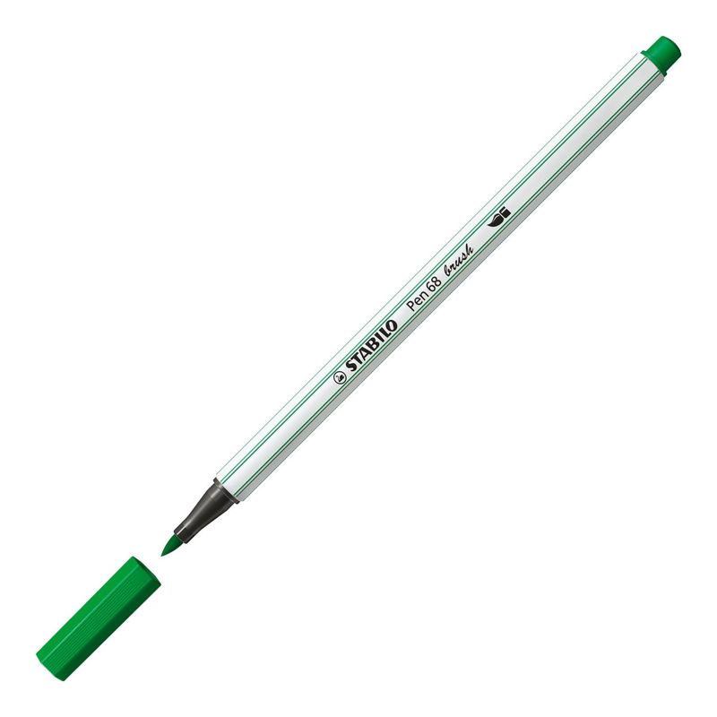 STABILO-Pen-68-brush-marcatore-Verde-1-pz