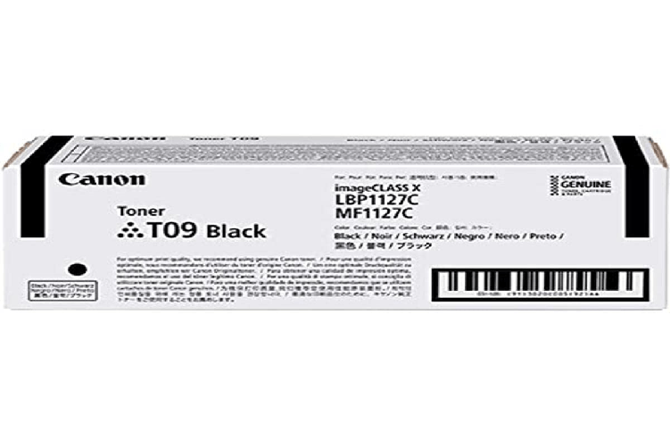 Canon TONER T09 BK cartuccia toner 1 pz Originale Nero