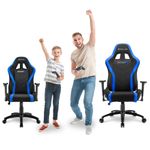 Sharkoon-Skiller-SGS2-Jr.-Sedia-per-gaming-universale-Seduta-imbottita-Nero-Blu