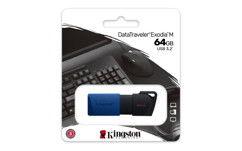 Kingston-Technology-DataTraveler-Exodia-M-unita-flash-USB-64-GB-USB-tipo-A-3.2-Gen-1--3.1-Gen-1--Nero-Blu