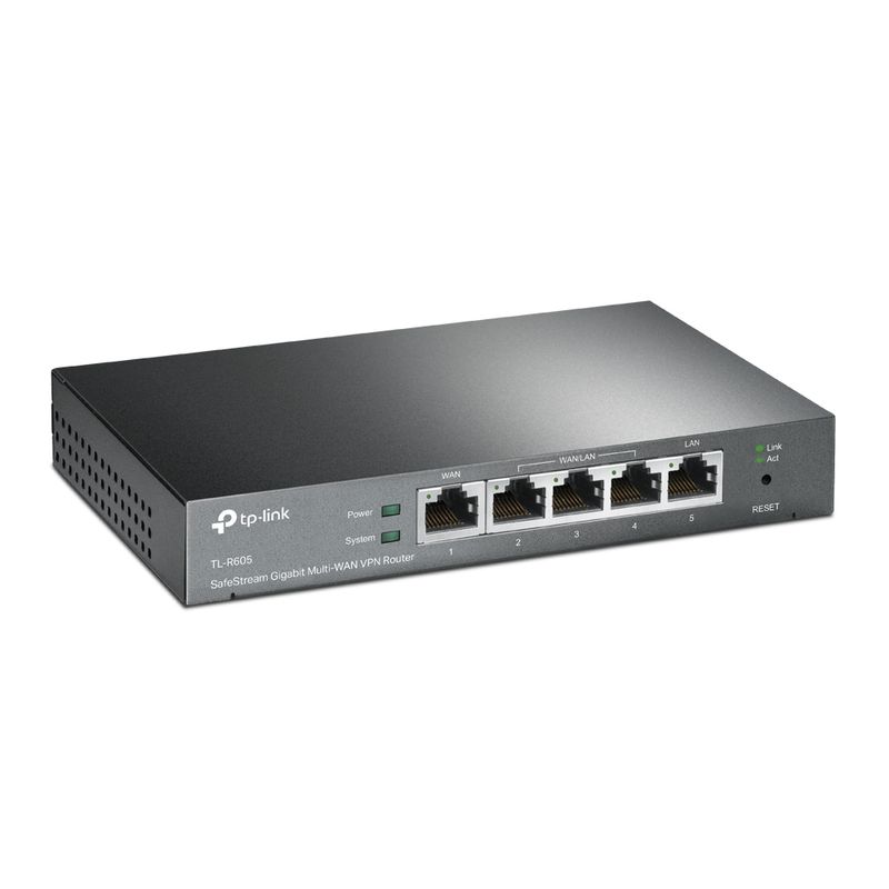 TP-Link-TL-R605-router-cablato-Gigabit-Ethernet-Nero