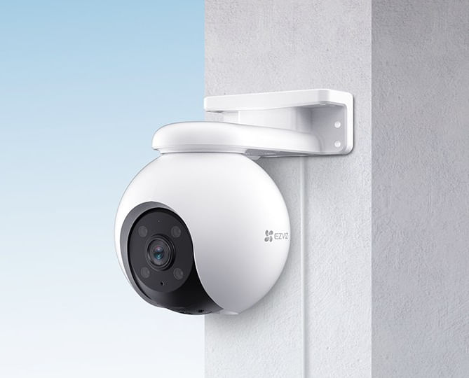 EZVIZ-H8-Pro-2K-Sferico-Telecamera-di-sicurezza-IP-Interno-e-esterno-2304-x-1296-Pixel-Muro-Palo